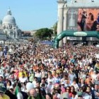 atleti durante una manifestazione podistica a venezia